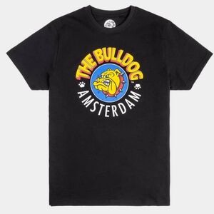 Vintage The Bulldog Amsterdam Black T-Shirt